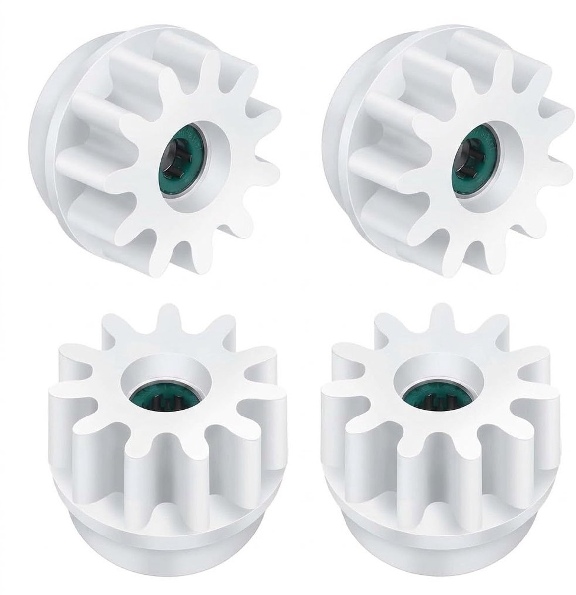 4-delige Spin Mop reserveonderdelen, pedaalbezem, tandwiel voor Vileda Spin Mop emmer, transmissie, wegwerpkoppelingslager, compatibel met één richting, tandwiel, pedaal, reparatie, vervanging