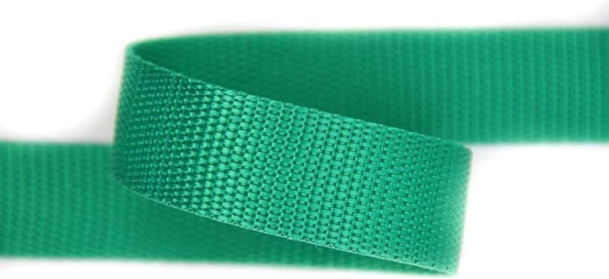 Nts Nähtechnik 15mm | 5m riem | 100% polypropyleen | groen