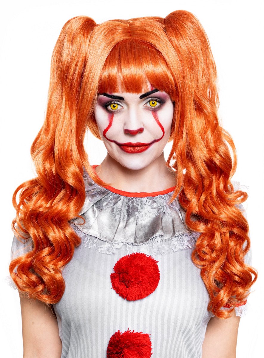 It-Clowngirl pruik - Kostuum pruik voor carnaval