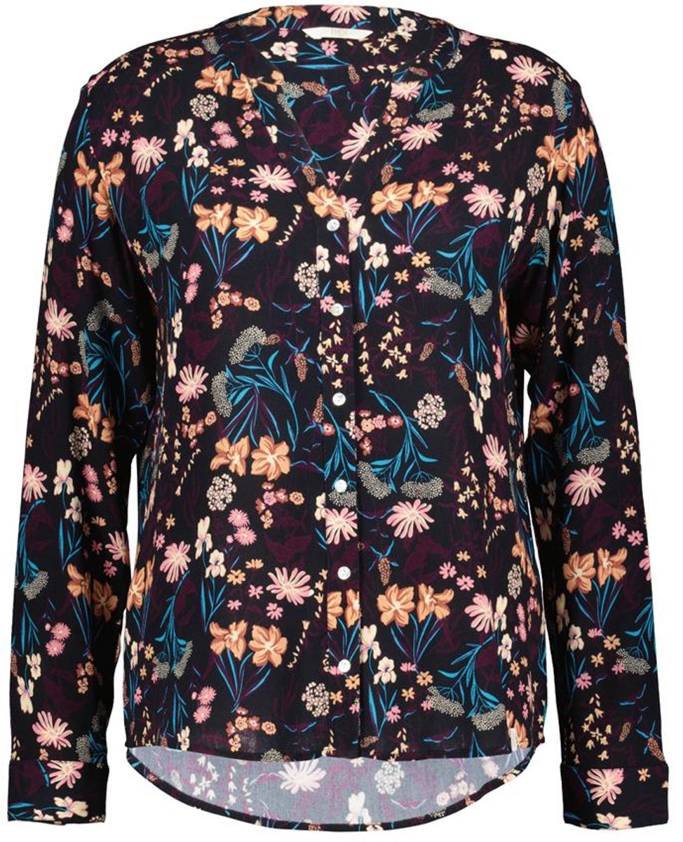 DIDI Dames Blouse Selma Black Tangle print maat 40
