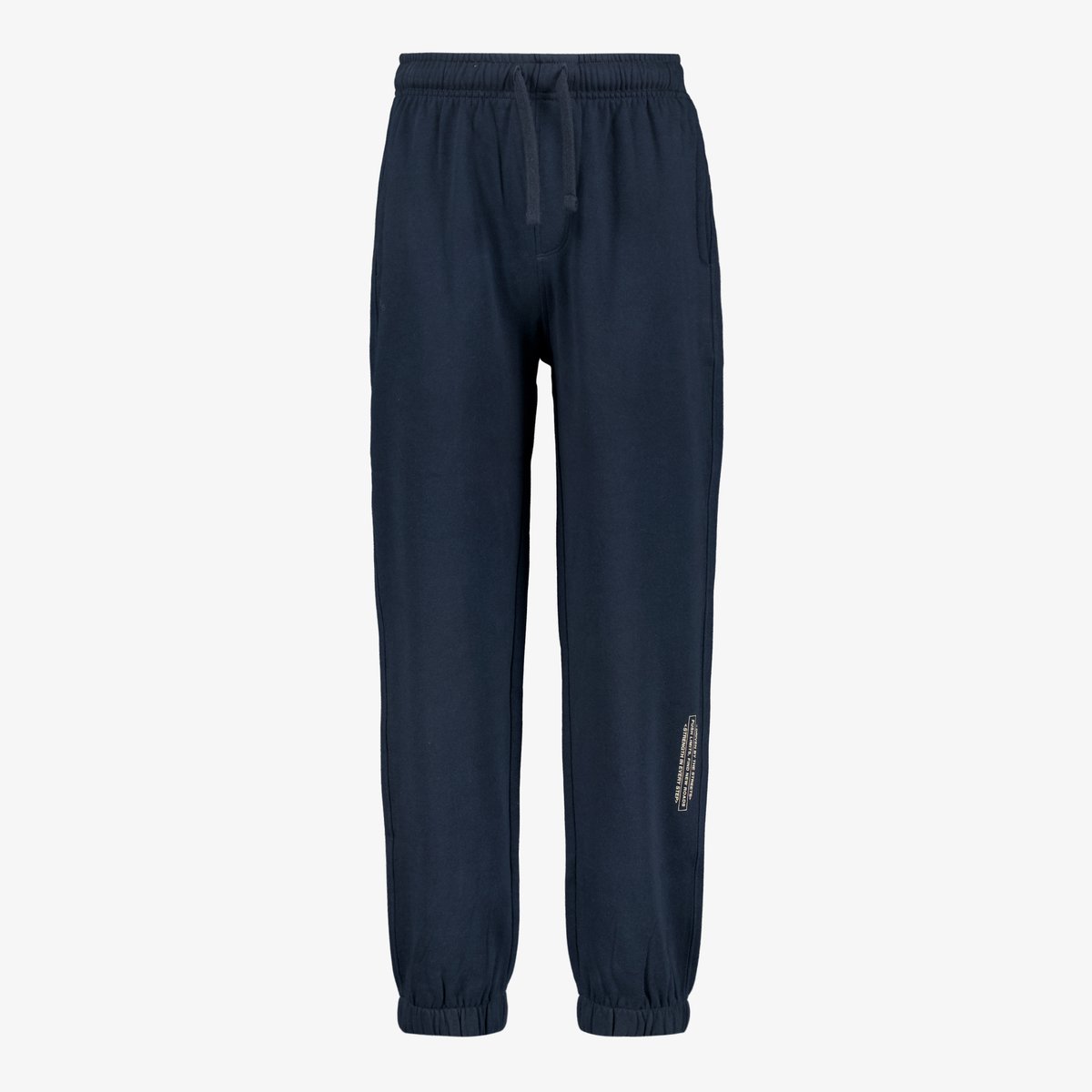 Unsigned jongens joggingbroek donkerblauw - Maat 158/164 - Sweatpants