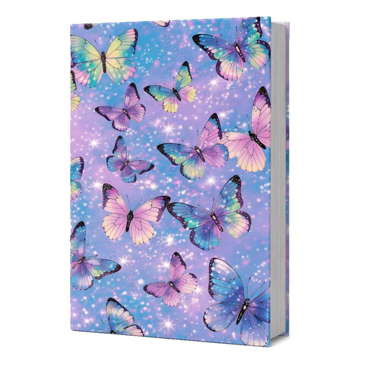 Boekomslag elastische stof 20 x 24 cm - verstelbaar en herbruikbaar - voor hardcover en notitieboek - ShopVlot