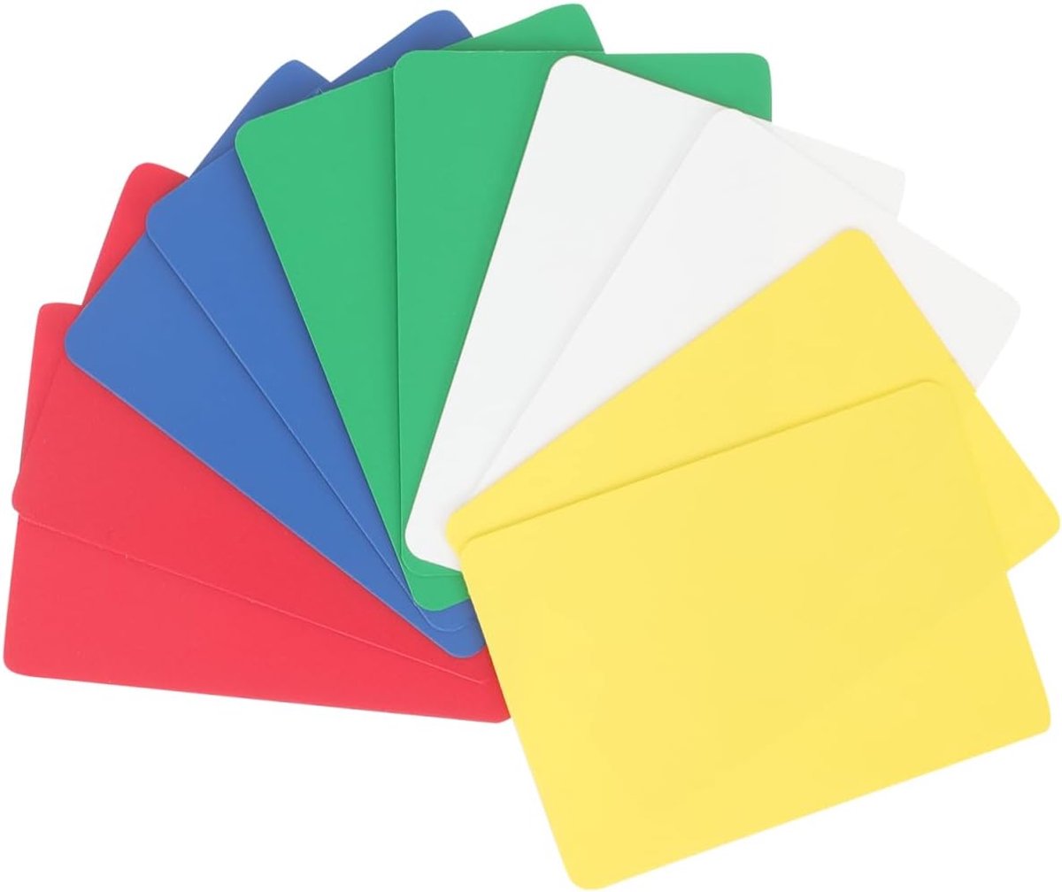 Poker snijkaarten 10 stuks - kunststof snijkaarten - waterdicht - ideaal voor pokeraccessoires - ShopVlot