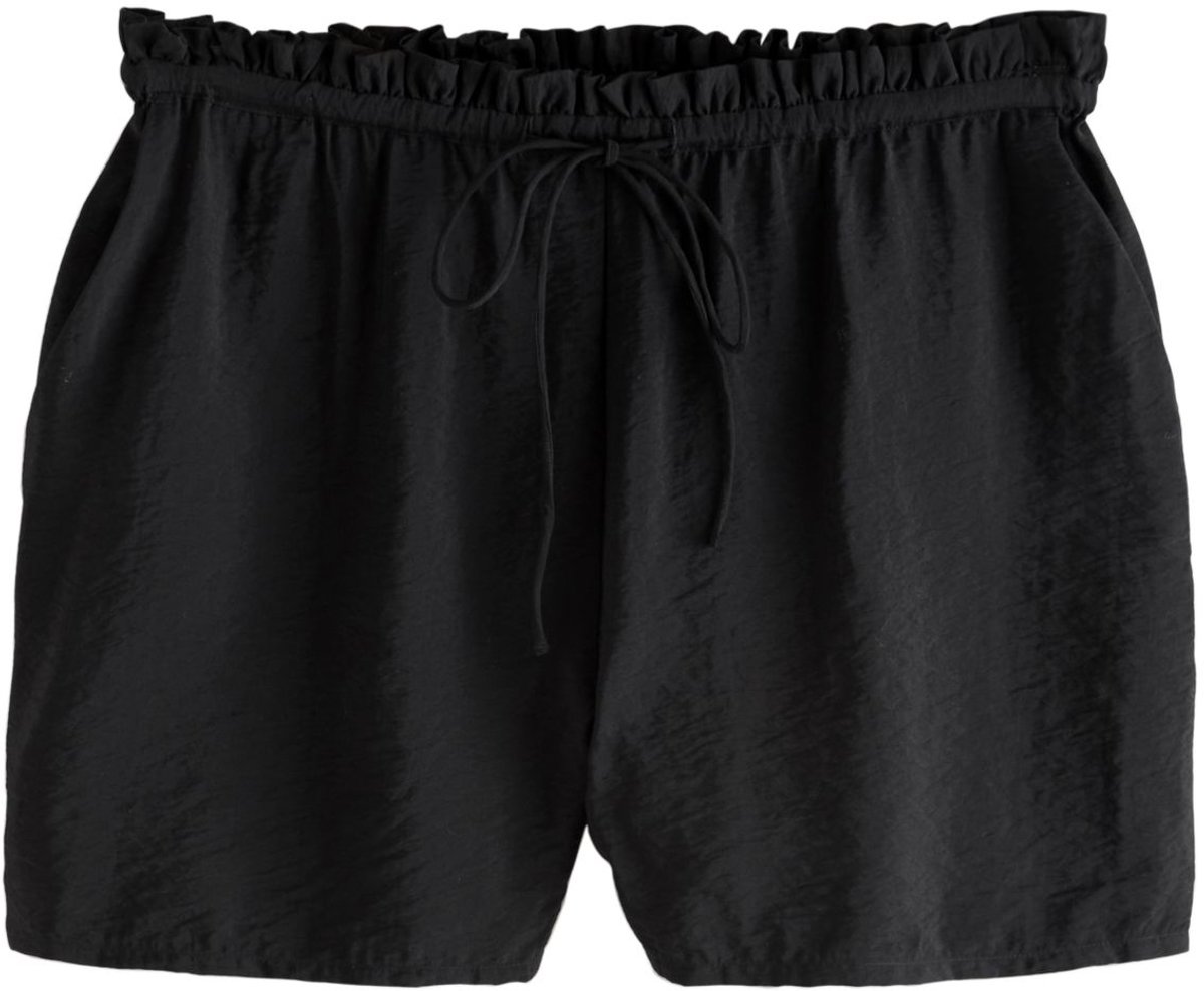 Next - Dames - Zomerstrandshort - Zwart