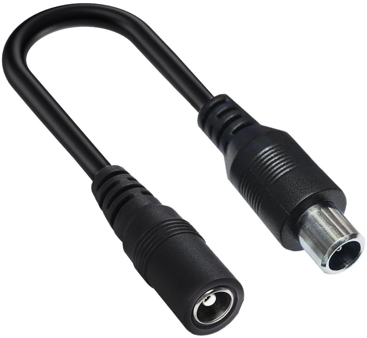 DC 5521 to RCA Cable 5.5mm x 2.1mm Plug to Plug Adapter Extension Cable for Charger Li-Ion 12.6V 14.6V 48V 54.6V (RCA) - ShopVlot