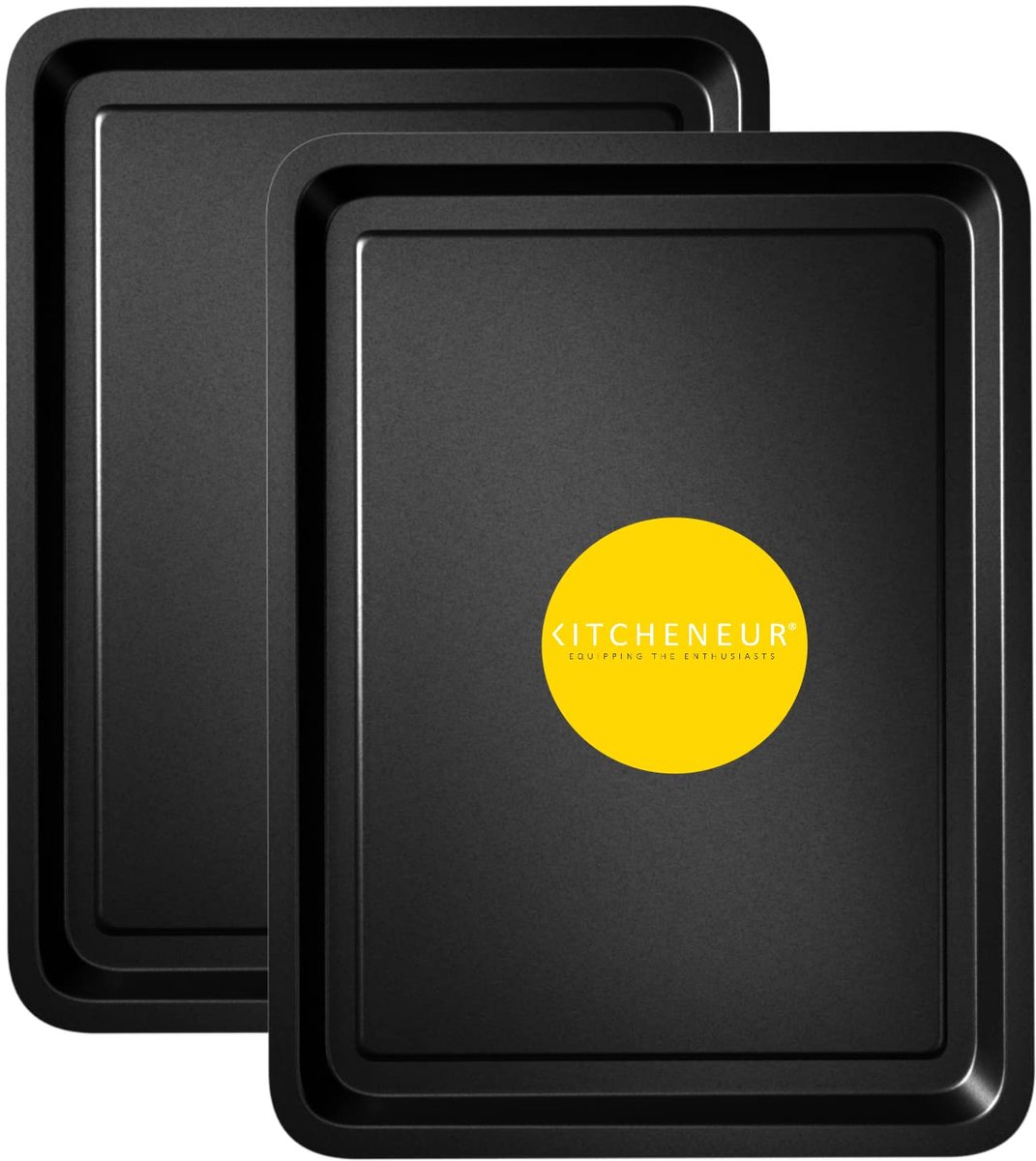 Bakplaat set 32cm - Non-stick en vaatwasmachinebestendig - Gemakkelijk te reinigen - Ideaal voor ovenbereidingen - ShopVlot