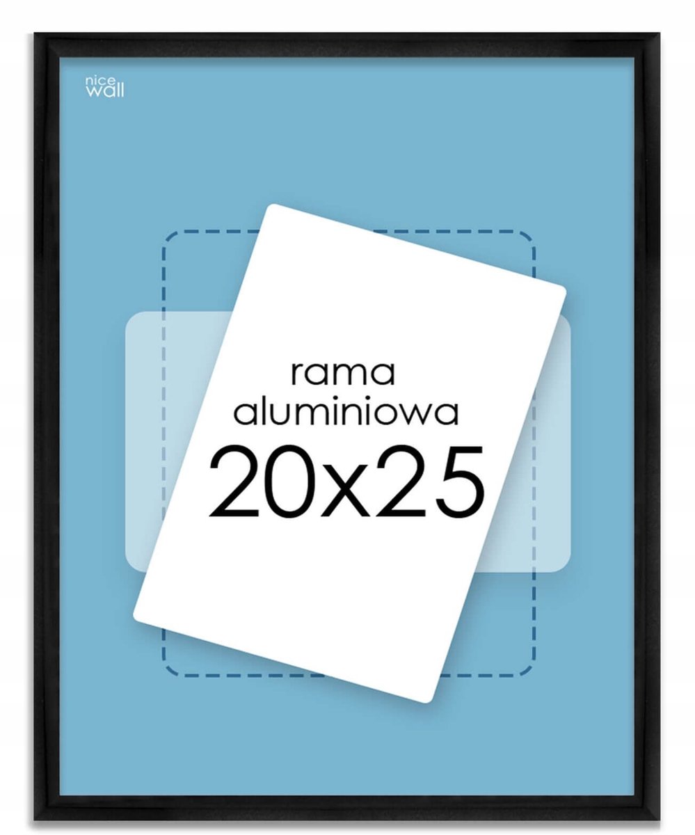 Zwarte Aluminium Fotolijst 20x25 cm - Stijlvol en Duurzaam