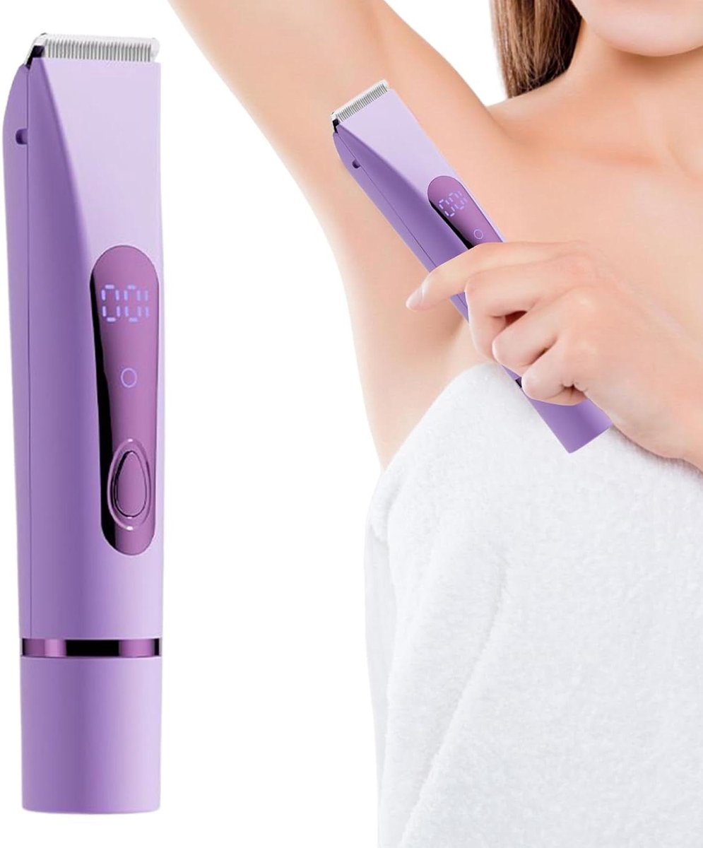 Lichaamstrimmer Mannen - Body Shaver Trimmer - Persoonlijke Verzorging - Huidvriendelijk Trimmen - 16.7 cm - Zwart