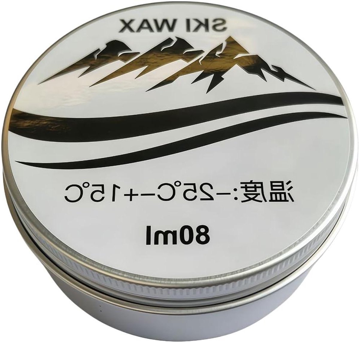 Glijpasta voor Wintersport - Snowboard Wax - Verbeteren Snelheid - Vermindert Wrijving - 80 ml - Wit