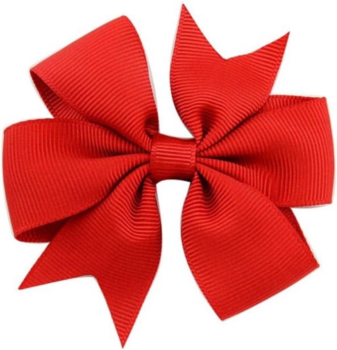 Haarspelden met strik 7x8 cm - polyester - elegant ontwerp - perfect voor bruiloften - SnelShoppen