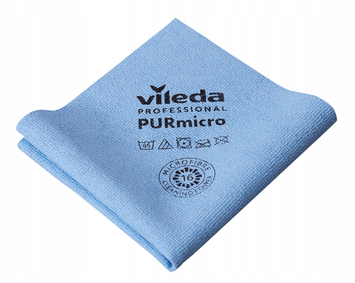 PURmicro Active Blue: Professionele microvezeldoek voor streeploos reinigen