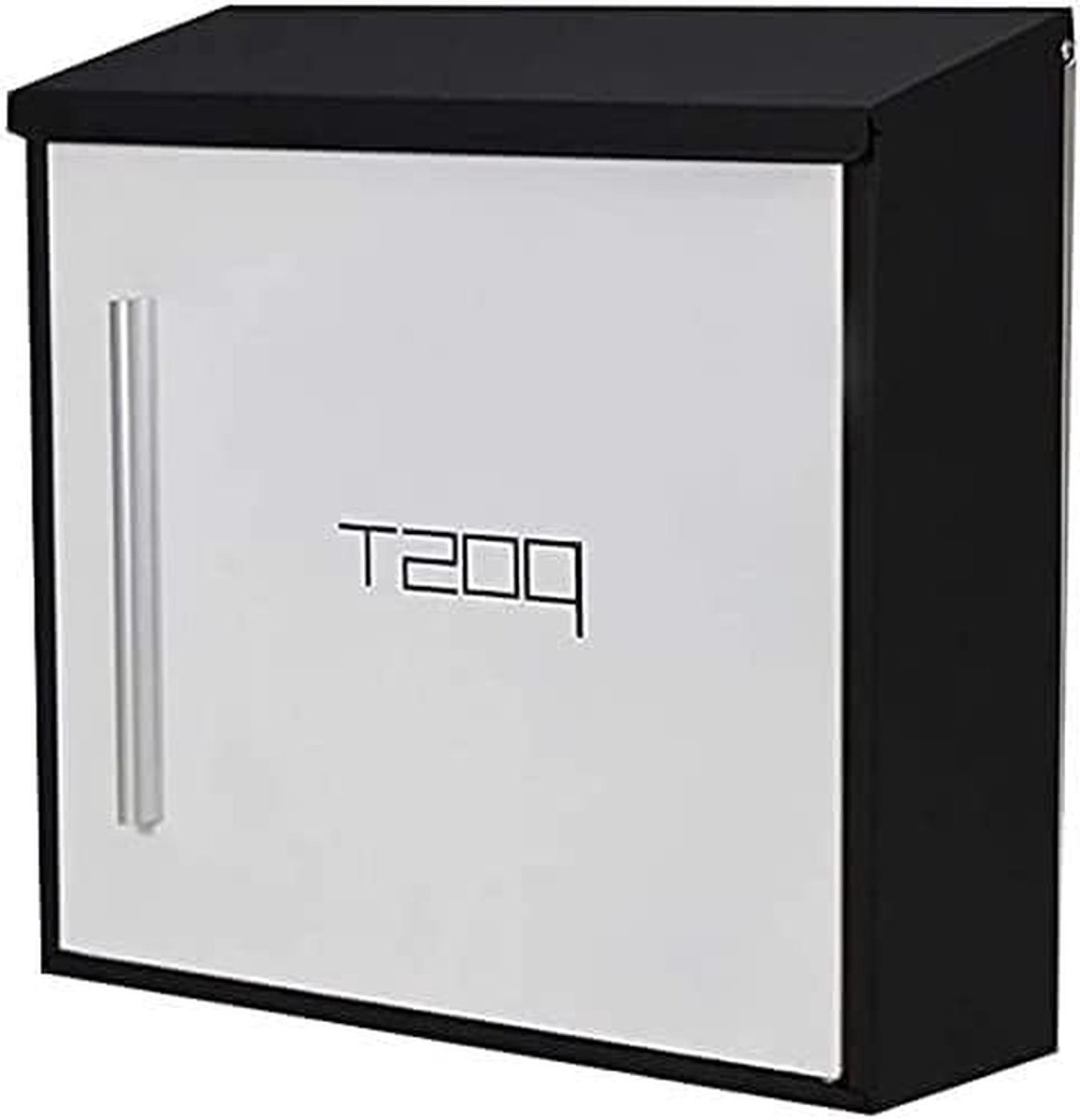 Brievenbus - Suggestiebox Klachtendoos - Post Ontvangen - Afsluitbaar en Veilig - 365x370x96 mm - Zwart