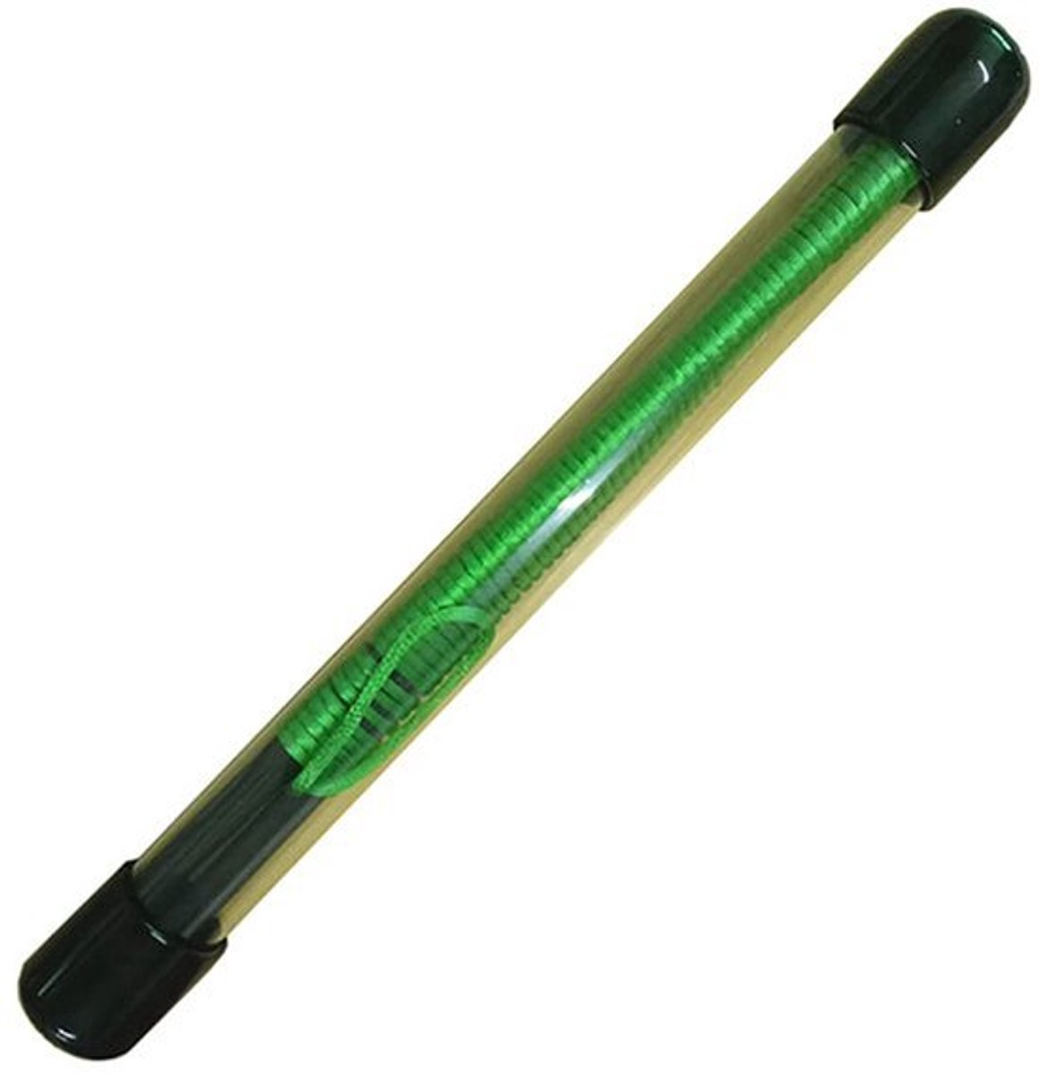 9.4 Inch Golfball Flexibele Tee - 10 Feet Rope - Zwarte Glasvezelstaaf + Groene Touw