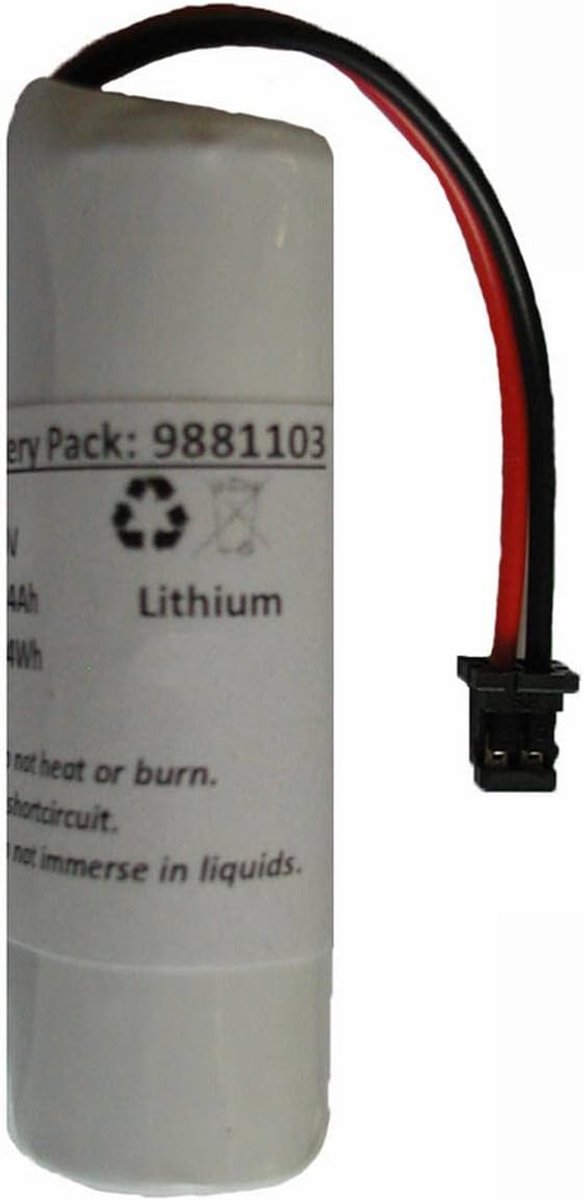 Batterijpack 3.6 V 2400 mAh - Ultralife UHE-ER14505 - Hoog vermogen - Ideaal voor Toshiba - ShopVlot