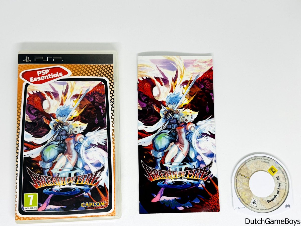 PSP - Breath Of Fire III - English - Essentials