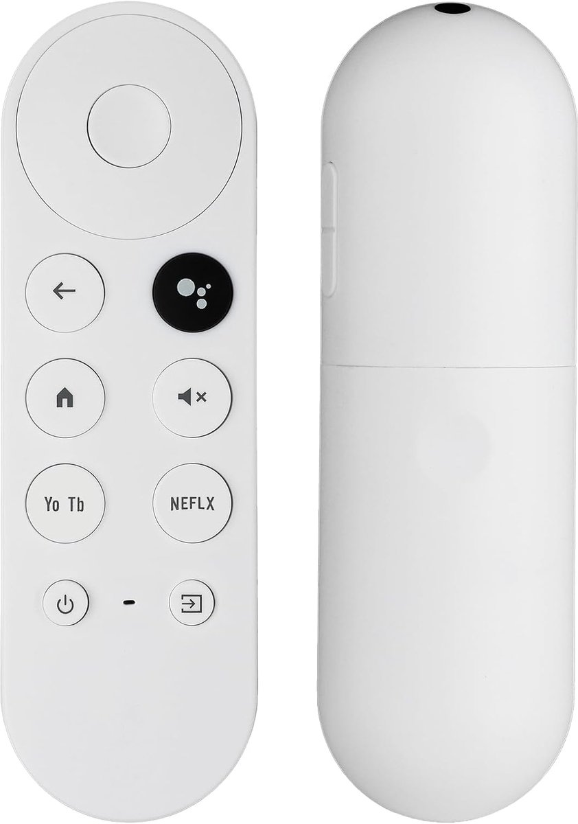 Afstandsbediening G9N9N - vervangend model - met spraakfunctie - ideaal voor Chromecast TV 4K - ShopVlot