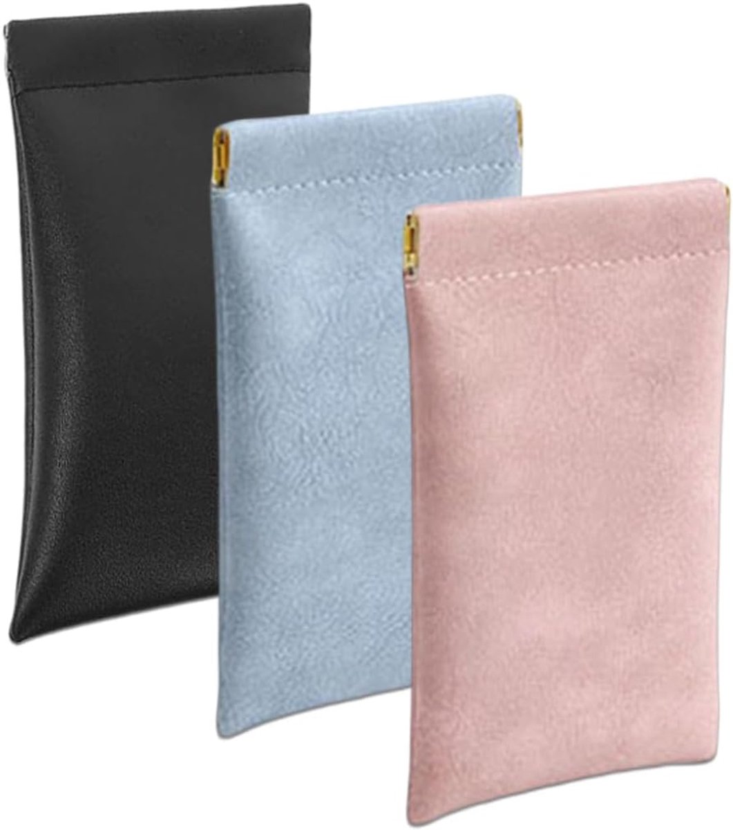 Zonnebril hoesje - 5 kleuren - PU leer - compact en stijlvol - ShopVlot