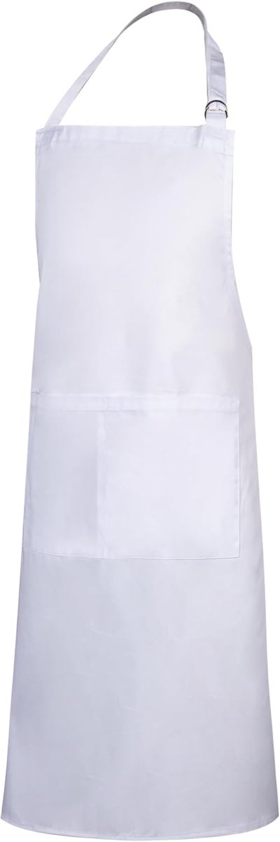 Keuken Schort voor Mannen en Vrouwen (70mm x 90mm) - Katoen - Voor Koken en Huishoudelijke Taken - SnelShoppen