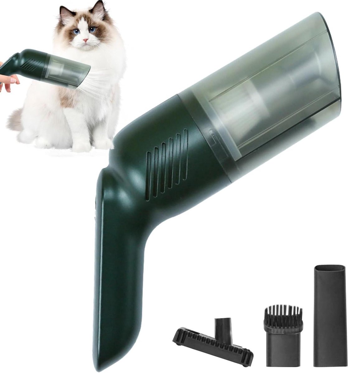 Huisdier Haarverwijderaar - Dierenstofzuiger Verzorgingstool - Huis Schoonmaken - Krachtige Zuigtechnologie - 567 g - Niet gespecificeerd