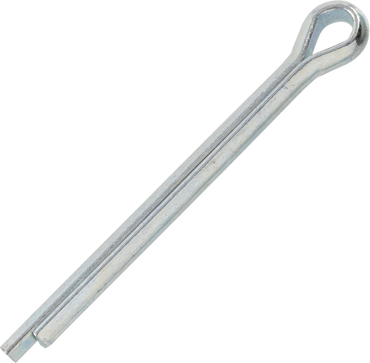 - Set van 5 gespleten pennen Ø8x103 mm | van staal zilverkleurig | Voor borging, blokkering en mechanische bevestiging op assen