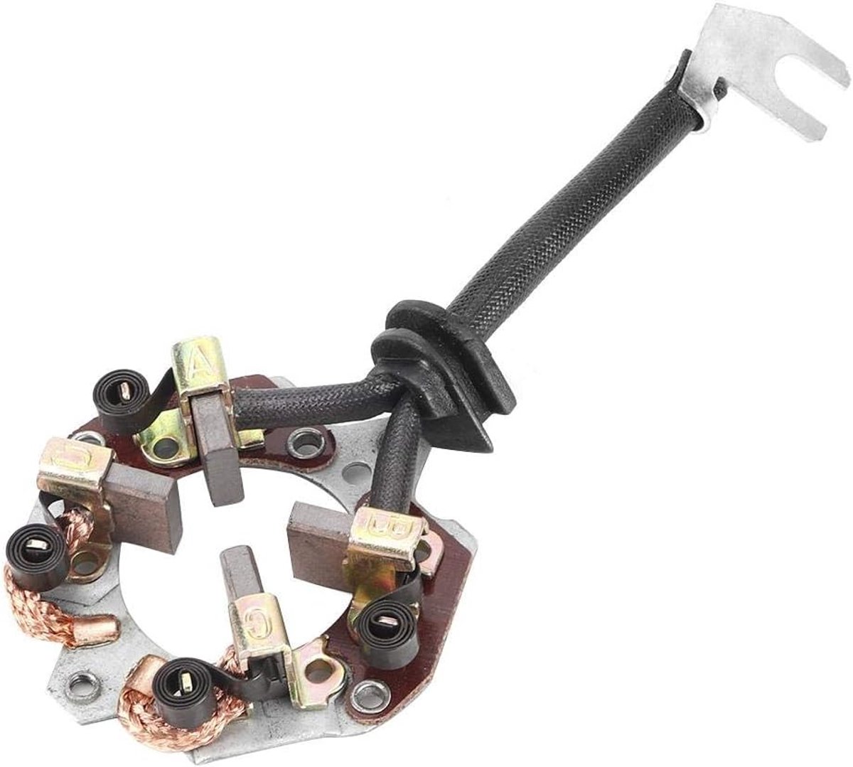 borstelhouder, koolborstelhouder, auto metalen starter koolborstelhouder geschikt voor Teana bluebird cefiro versa tiida