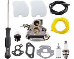Carburateur met schroevendraaier luchtfilter bougie voor Husqvarna 135 140 435 435E 440 440E Jonsered CS2240 CS2240S CS410 kettingzaag vervangt C1T-EL41, C1T-EL41A, 506450501