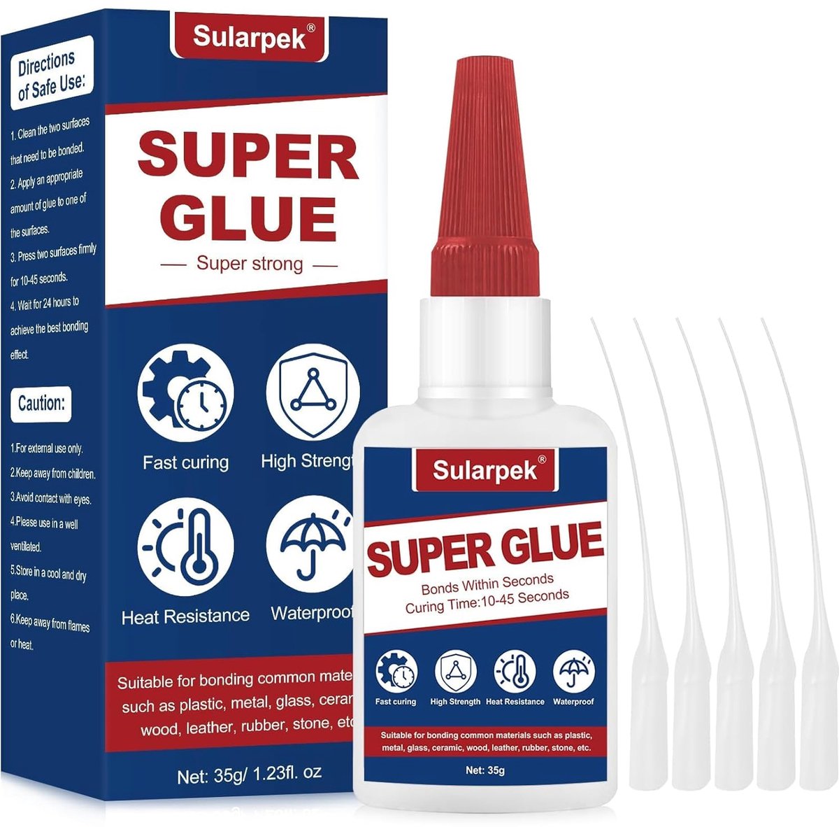 Superlijm 35 g - extra sterk - waterdicht - ideaal voor precisieherstellingen - ShopVlot