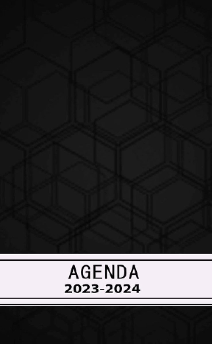 Agenda 2023-2024 - Petit formaat de poche - Semainier en maandkalender - Plan jouw maanden efficiënt - ShopVlot