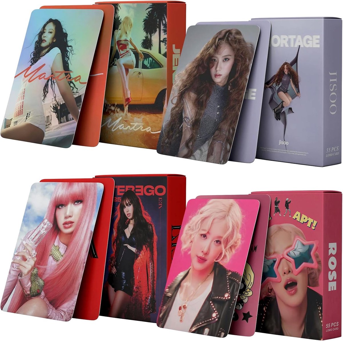 Fotokaarten set 220 stuks - K-pop merchandise - Blackpink ansichtkaarten - Perfect cadeau voor fans - ShopVlot