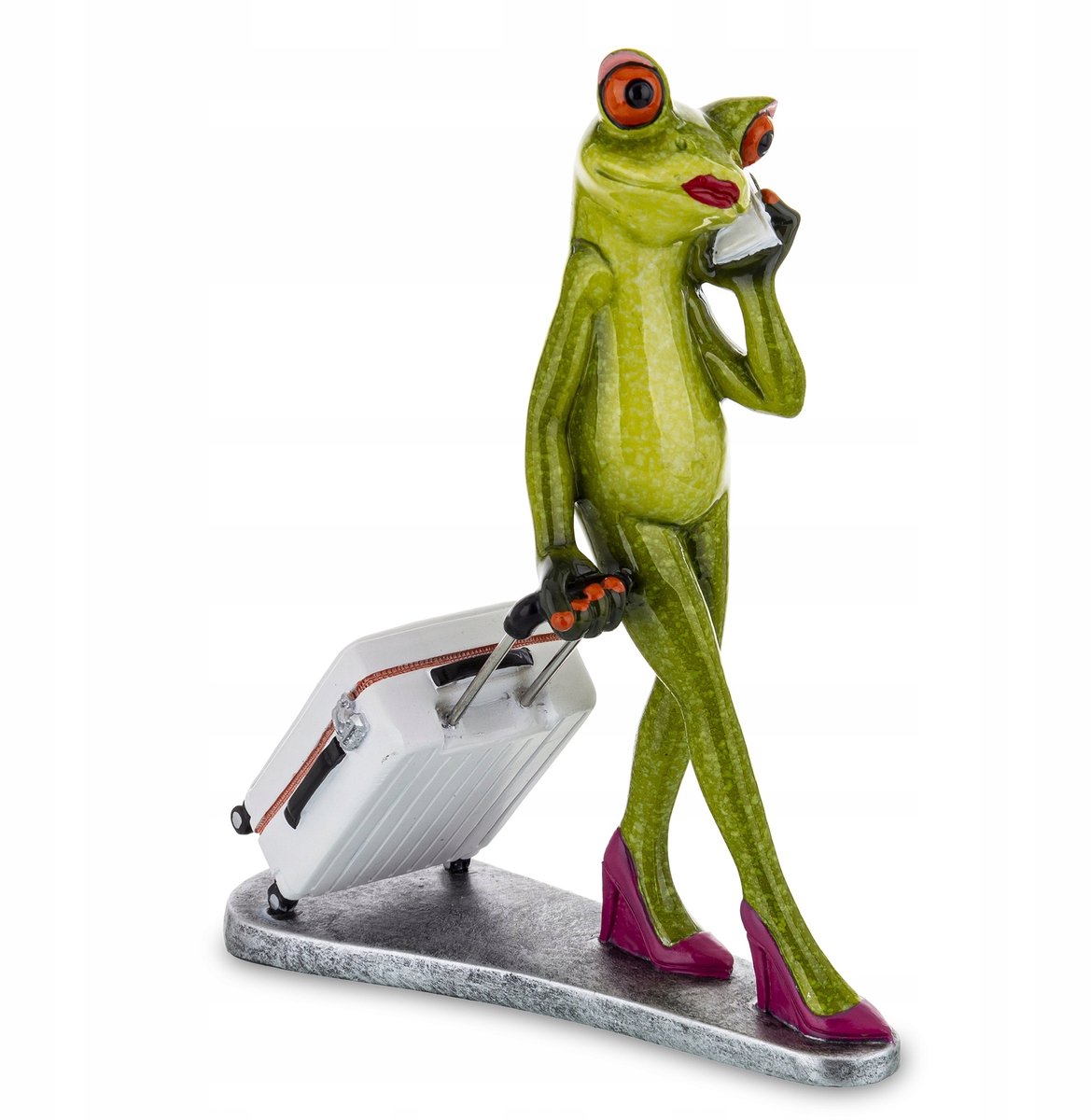 Grappig Reisbrilfiguur met Etui - 18,5 cm