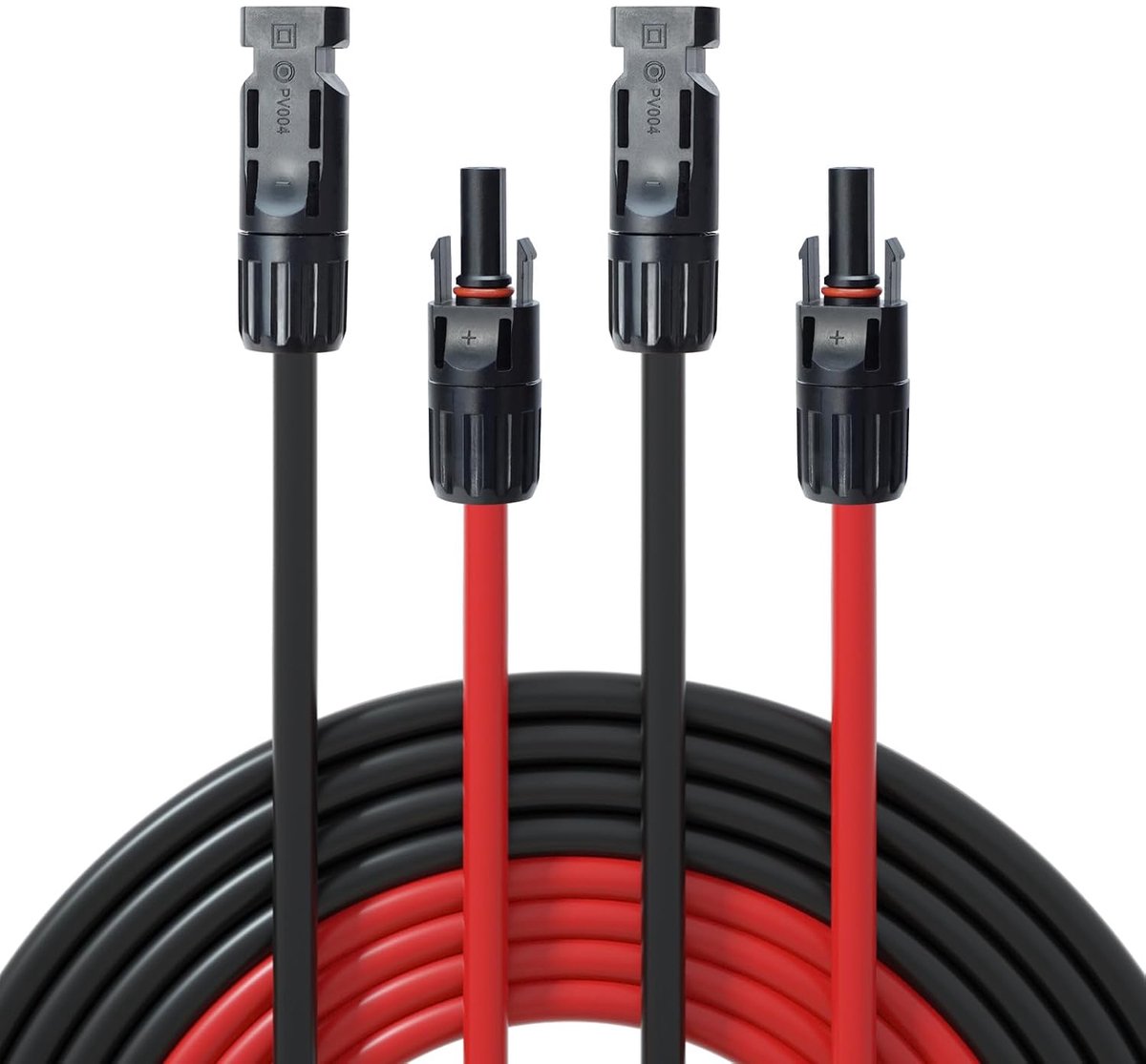 Zonnepaneel kabel 6 mm² - Verlengkabel 5 m - IP67 waterdicht - Voor betrouwbare verbinding - ShopVlot