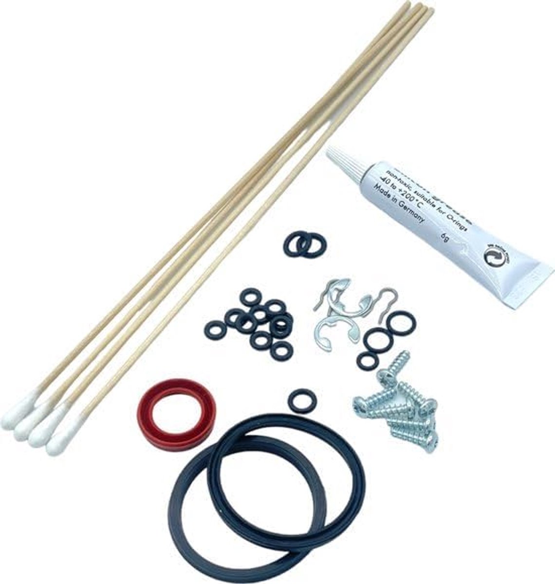 Repair kit voor Jura - 34 delige set - inclusief siliconenvet - ideaal voor onderhoud - ShopVlot