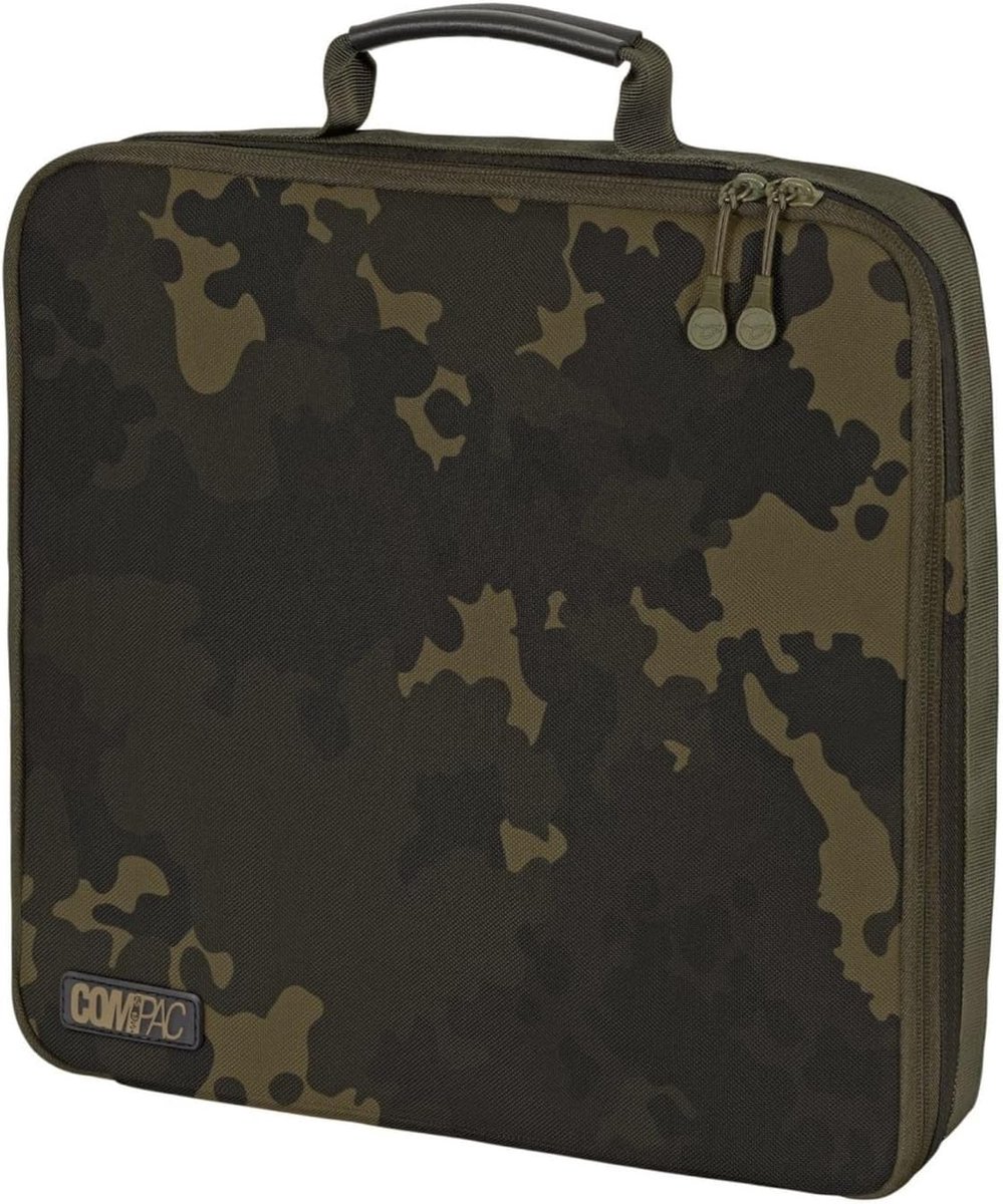 Vis tas 34 x 34 x 8 cm - camouflage - voor accessoires - ideaal voor vissers - ShopVlot