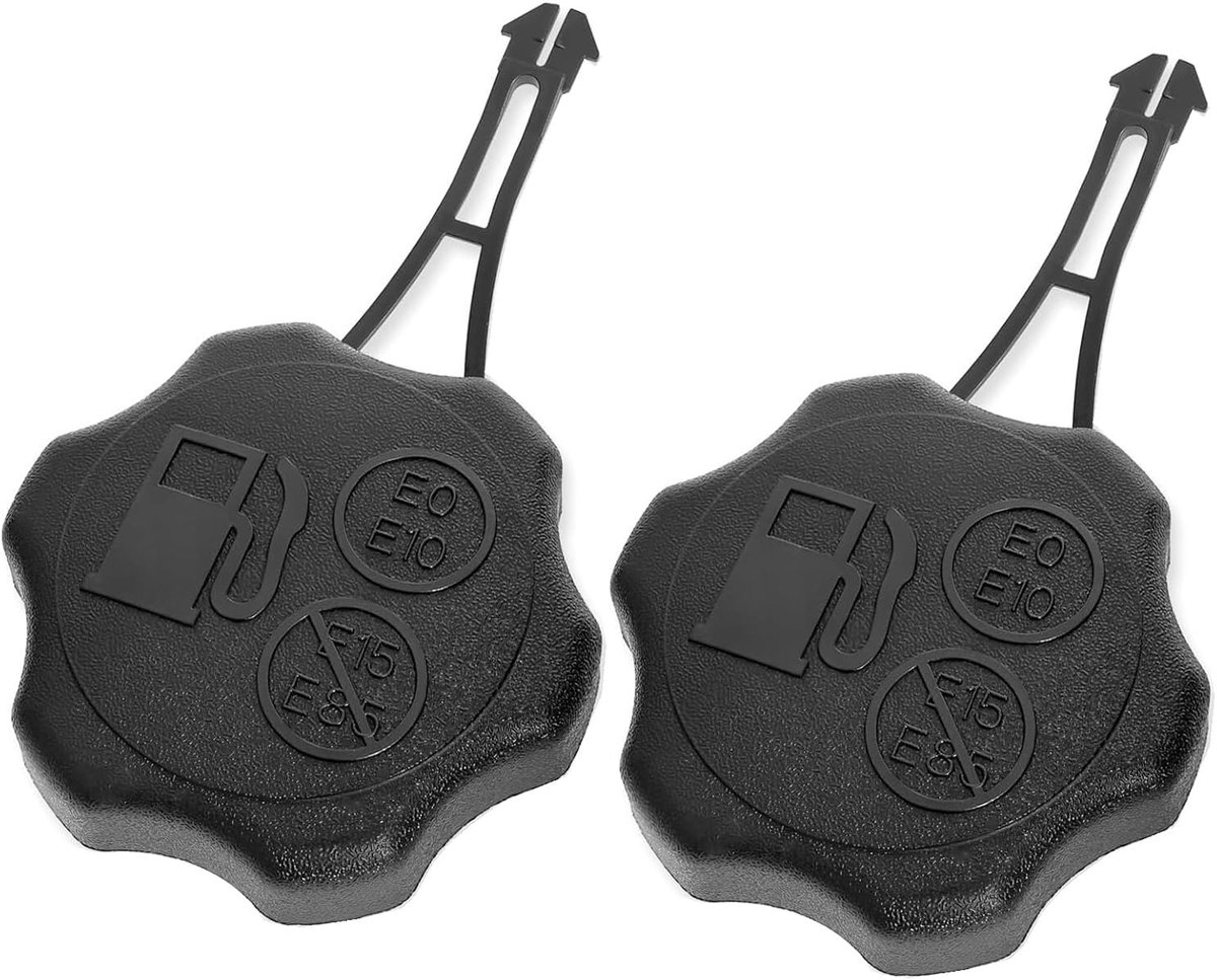 Brandstoftankdop 2 stuks - Vervangt 594061 - Geschikt voor Briggs 675EXi 725EXi - Betrouwbare pasvorm - ShopVlot