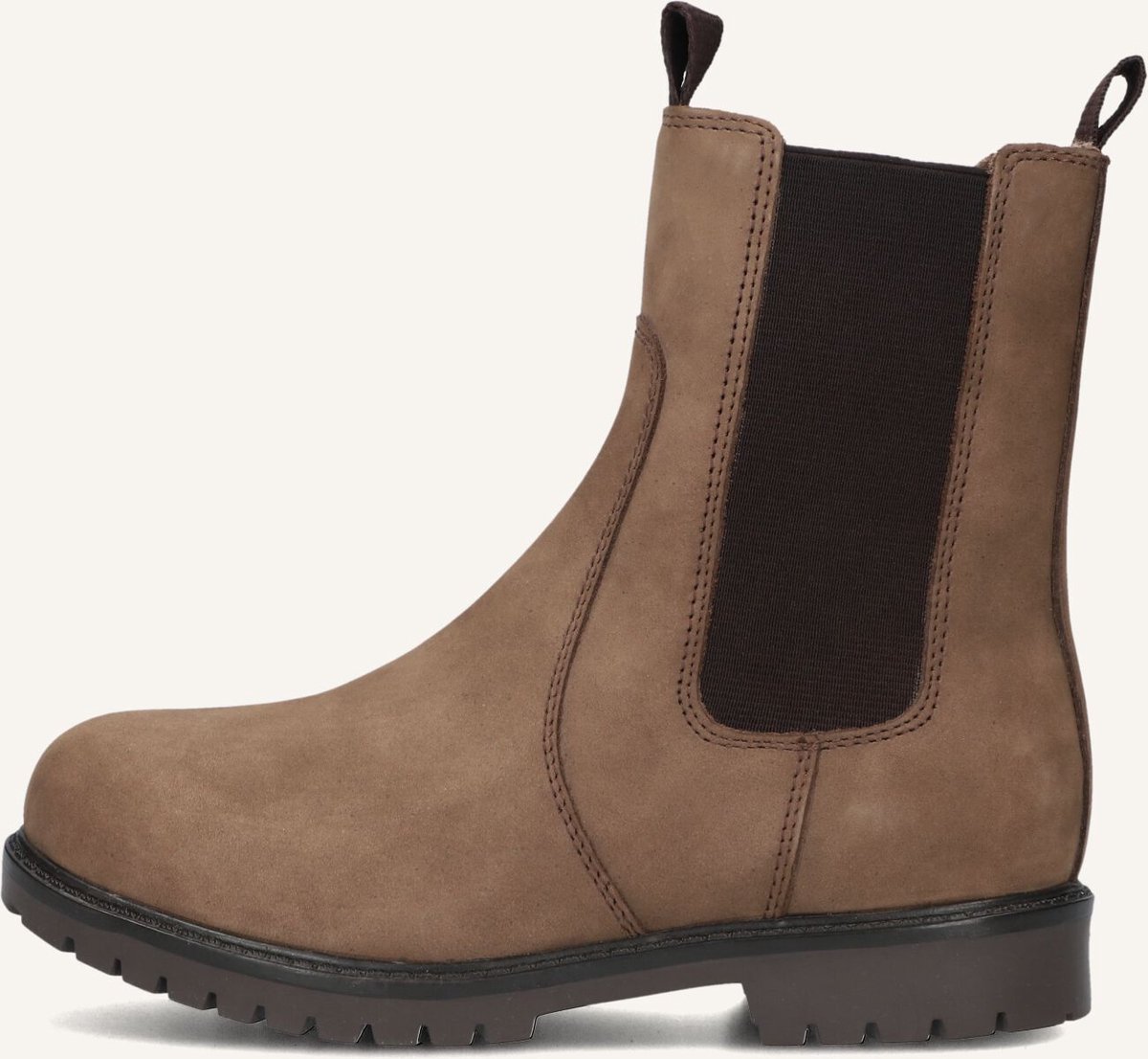 Wysh Robin Boots Jongens - Taupe - Maat 37