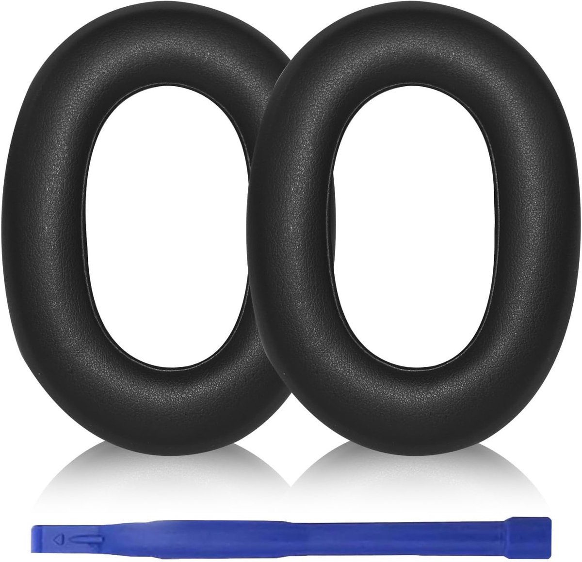 Vervangende oorkussens voor Jabra Evolve2 85 - Kunstleer - Zwart - Verhoogd comfort - ShopVlot