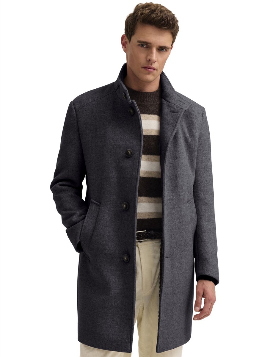 Bugatti winterjas donkerblauw