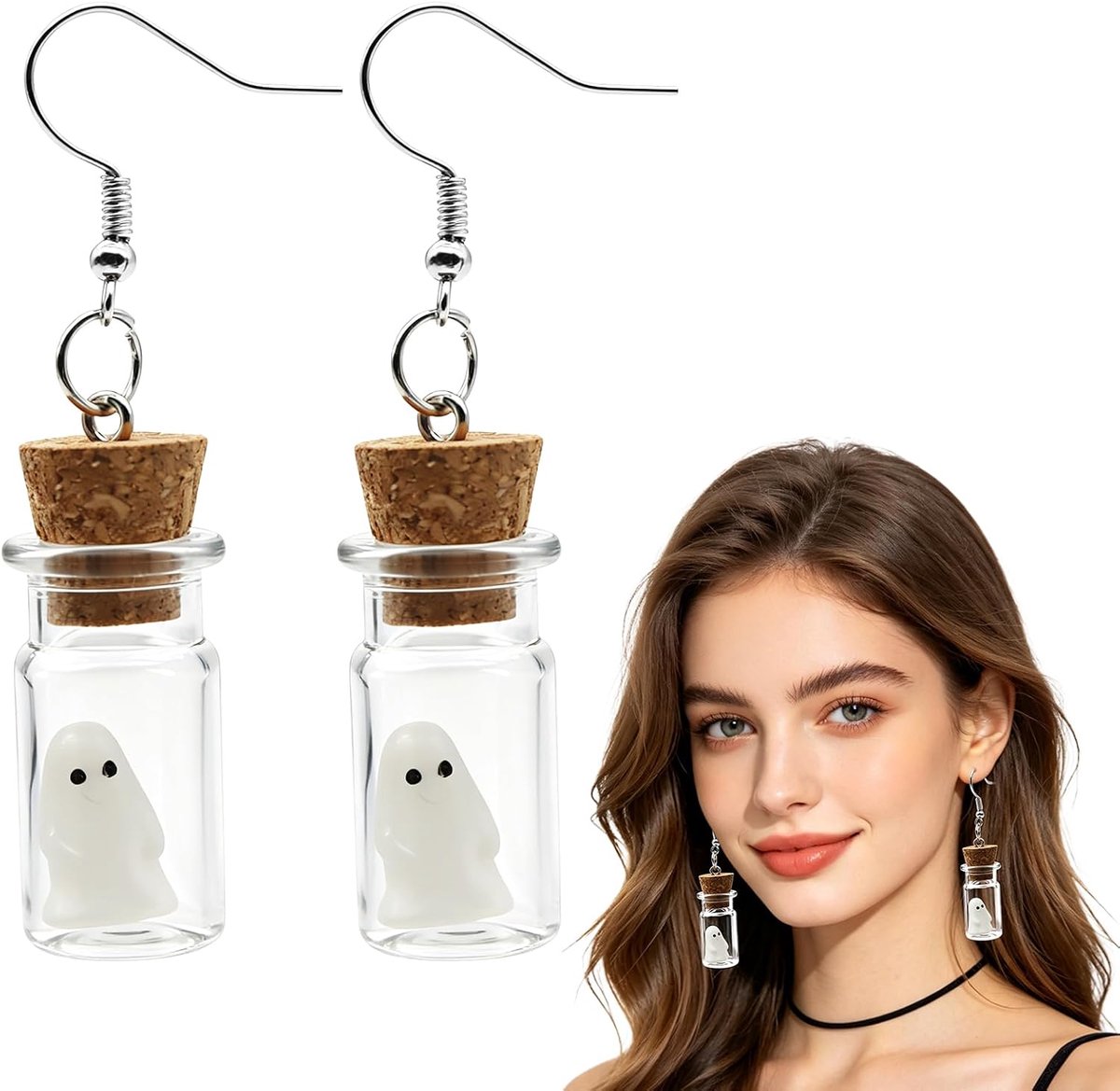 Oorbellen Poker - Asymmetrisch Design - Kaarten en Harten - Leuk voor Carnaval - ShopVlot