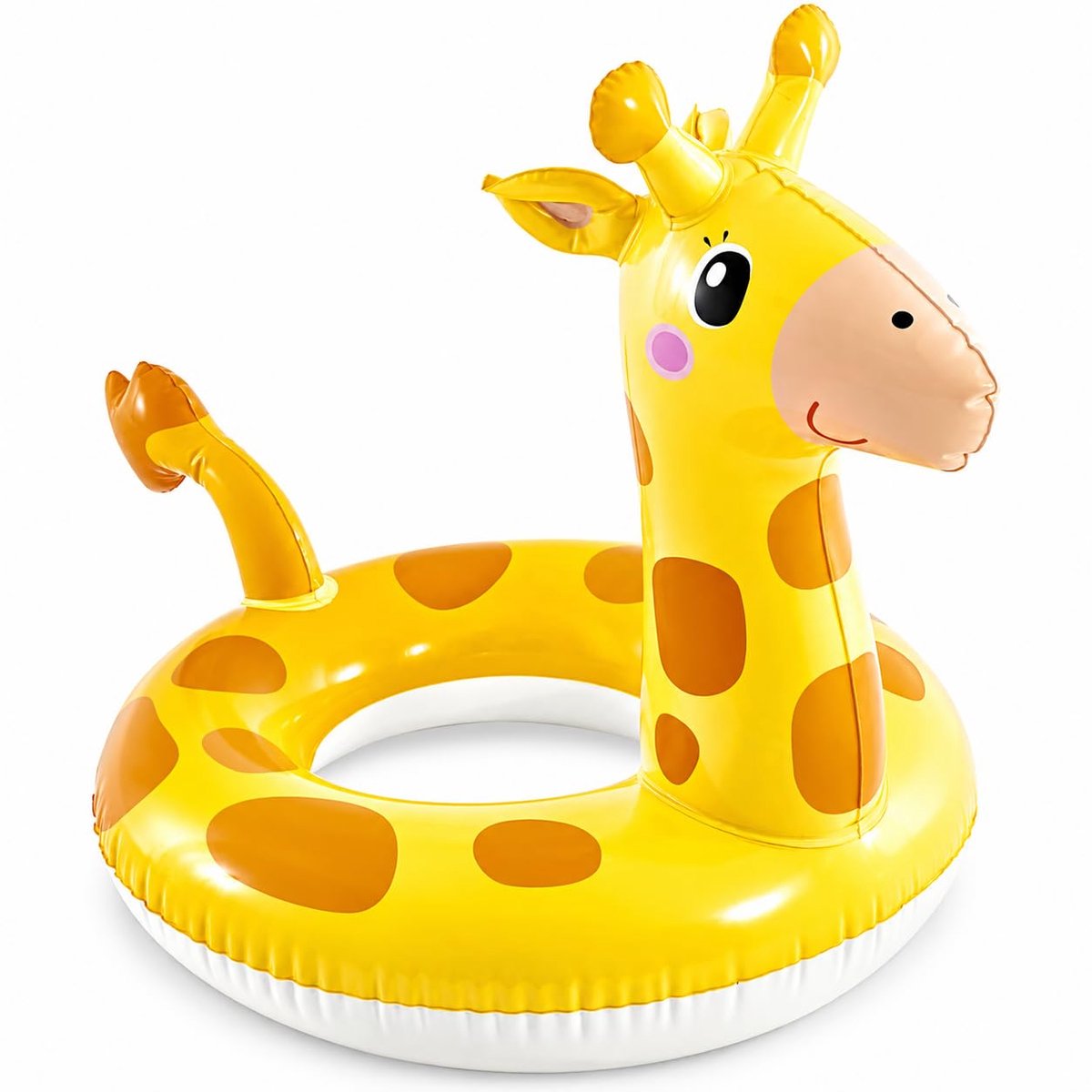 Opblaasbare zwemring 58 cm - premium kwaliteit - uniek giraffe ontwerp - ideaal voor strandvakanties - ShopVlot