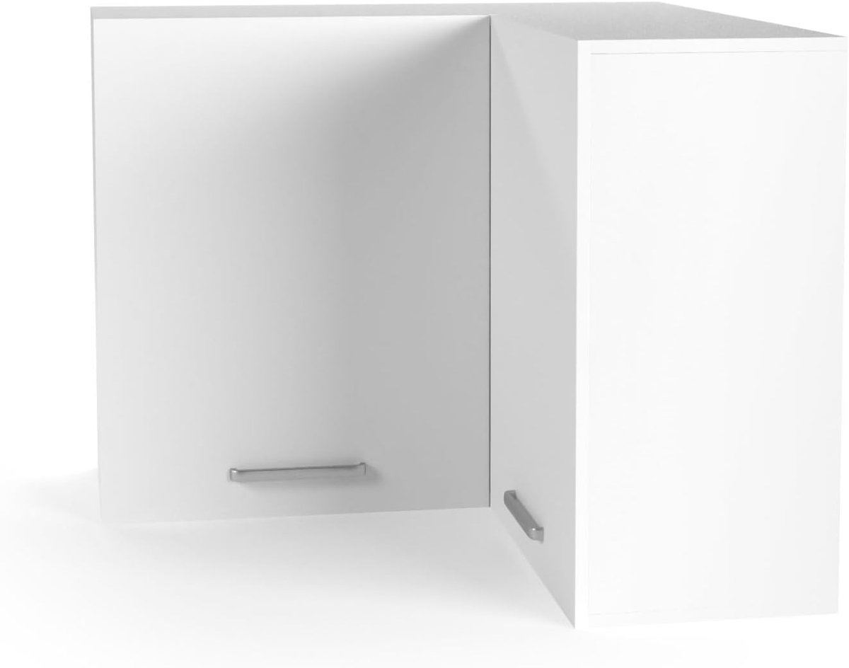 Washer cabinet - Module O8 - Wit - Ruimtebesparend en ergonomisch ontwerp - Ideaal voor compacte wasruimtes - ShopVlot