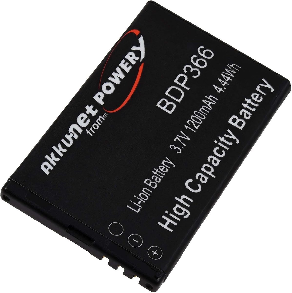 Accu voor Doro Primo 366 - Li-Ion 3.7V 1200mAh - Zwart - Ideaal voor onderweg - ShopVlot
