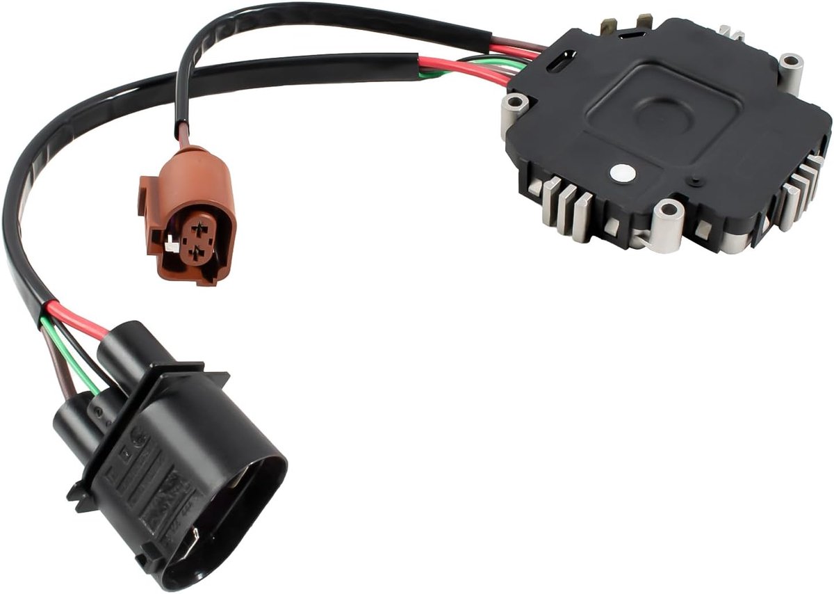 Fan Control Unit Radiator Fan Motor - Vervangingsonderdeel voor A3, Golf en Passat - Betrouwbare koeling - ShopVlot