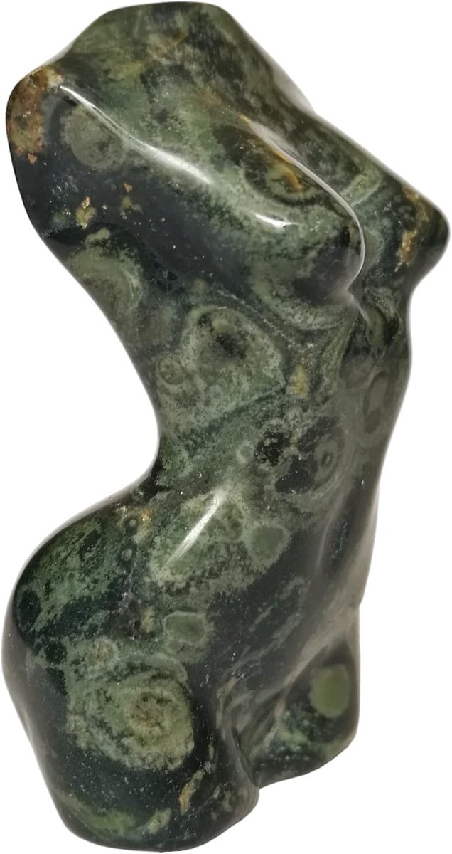 Kambaba jaspis beeldje 50mm - vrouwelijke figuur - kalmerend en helend - perfect voor meditatie - ShopVlot