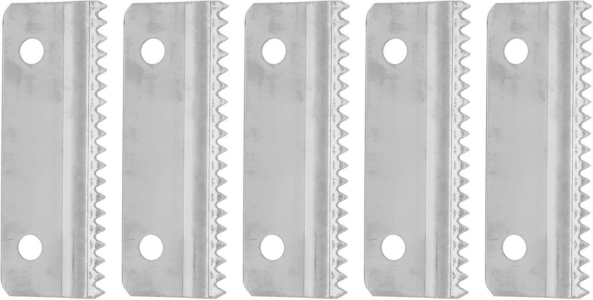 Reservemessen voor plakbanddispenser - 5 stuks - robuuste constructie - naadloze sneden - ShopVlot