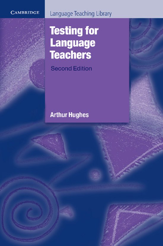 Testing For Language Teachers - cover