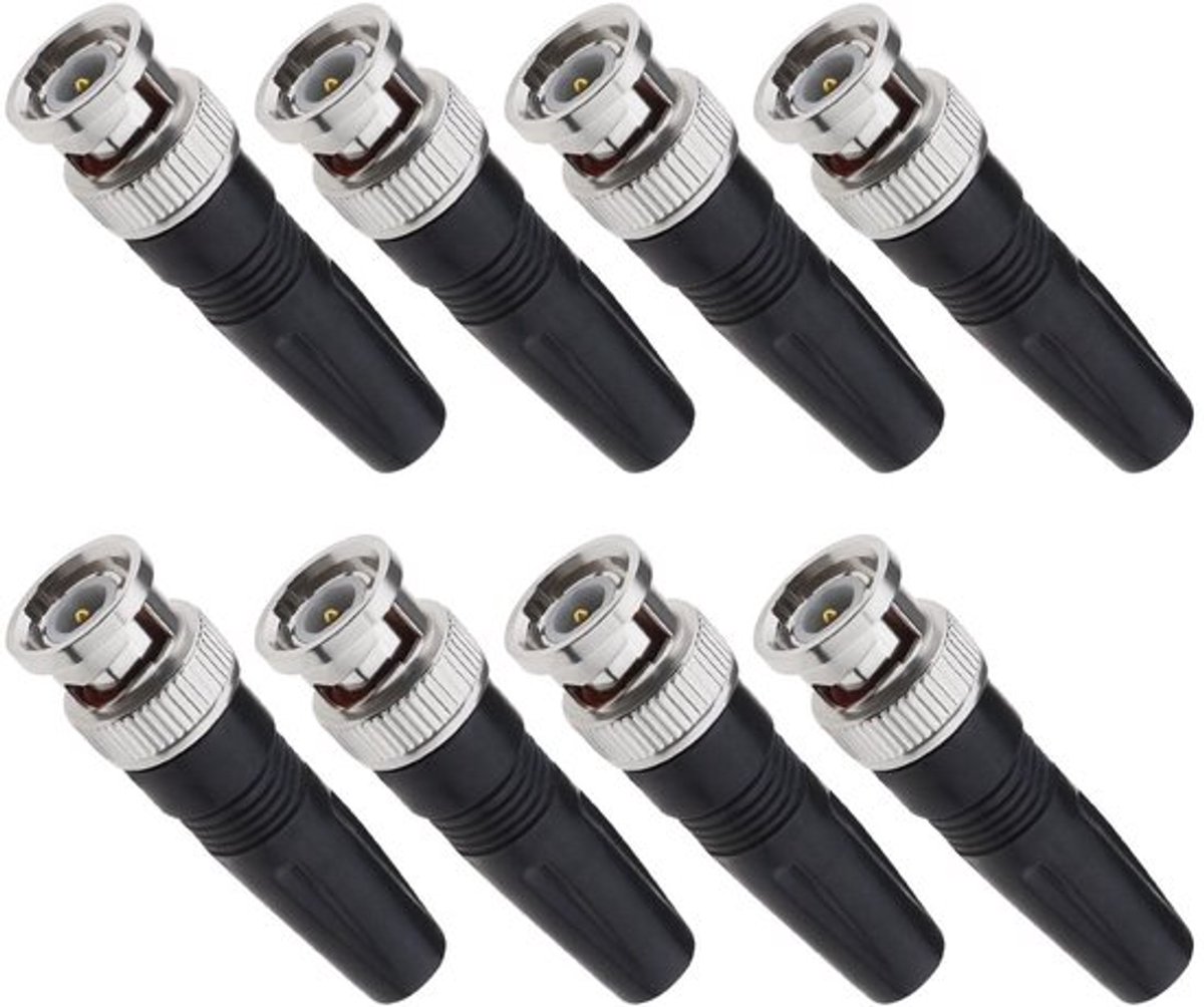 Connector mannelijk - 8 stukken voor beveiligingssystemen