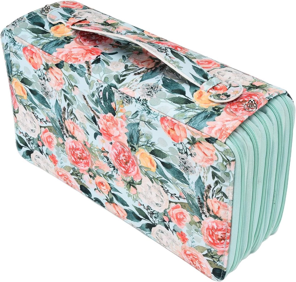 Etui met Grote Capaciteit - Potloodhouder Organizer - Briefpapier Opbergen - 100 Individuele Vakken