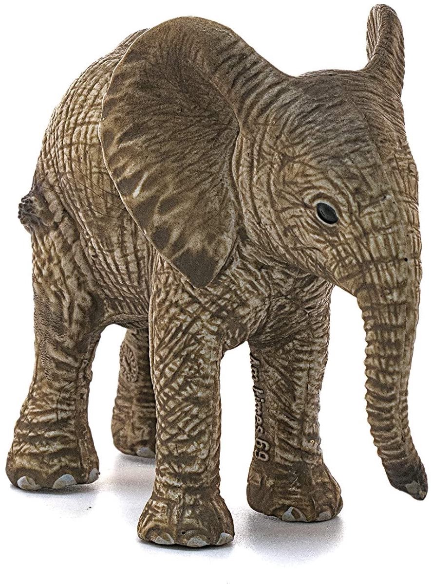 schleich WILD LIFE - Afrikaanse olifantenbaby - Speelfiguur - Kinderspeelgoed voor Jongens en Meisjes - 14763 — afbeelding 5