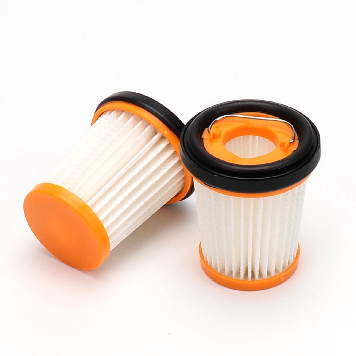 2-Pack Vervangende Filters voor Shark Wandvac W1 XHFWV200 - Oranje