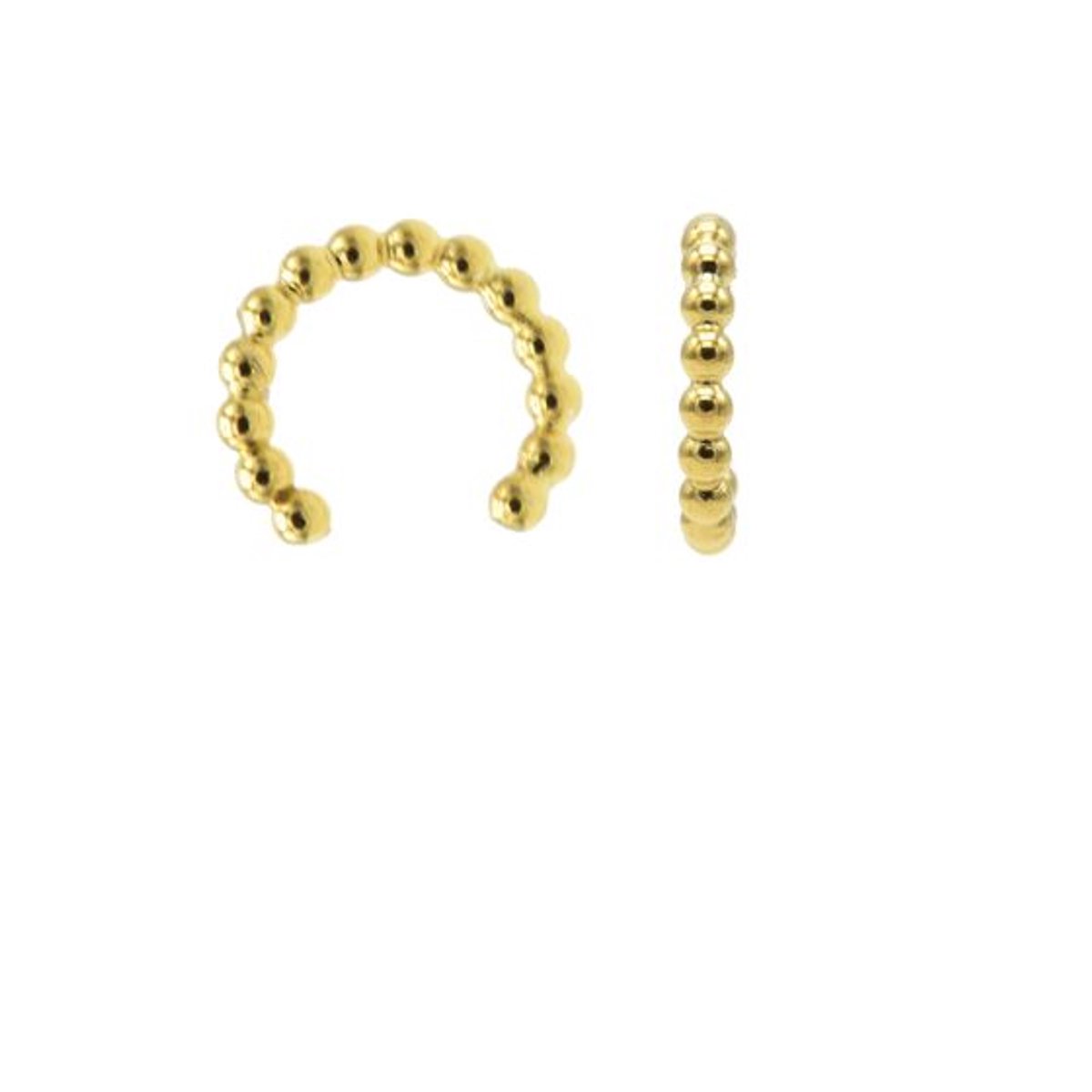 Karma Earcuff Balls Goudkleurig
